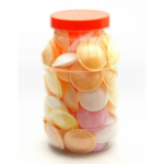 1050 ML CLEAR ROUND JAR - 70MM NECK