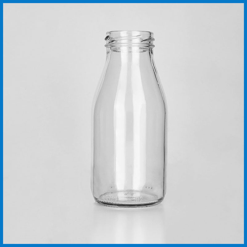 OB0250ML002 250ml Glass Milk Bottle